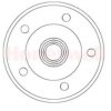 BENDIX 329712B Brake Drum